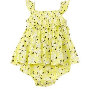 For Love and Lemons “Sunshine” Smocked Baby Dress